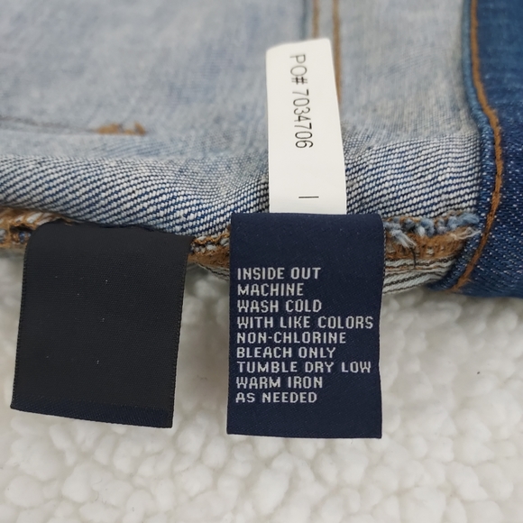 Madewell Flea Market Flare High waisted Whiskers Size 25 Blue Denim Jeans - Picture 5 of 14